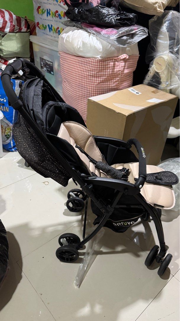 Apruva Keiryo Stroller (Category: Strollers) located in Manila. Submitted by teyyyaaa (Listing ID 1330327170, Image 2). Description: Super good condition. Outgrown by my son na ayaw mag stroller. .