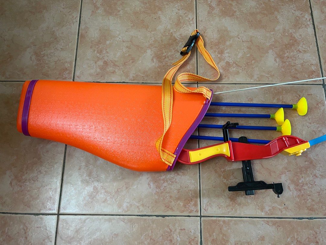 Archery like new condition (Category: Action & Battle Toys) located in Bulacan. Submitted by deicalayag (Listing ID 1330176526, Image 2). Description: Original price: 1200 Selling at 750. No issue, like new. .