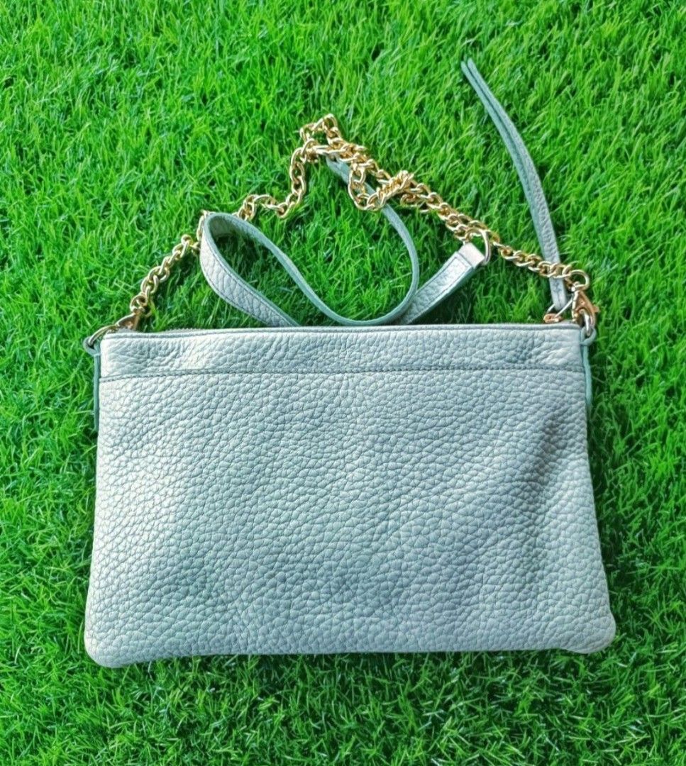AUTHENTIC FOSSIL ORIGINAL LEATHER CHAIN SLING BAG Women s Fashion Bags Wallets Cross body Bags on Carousell