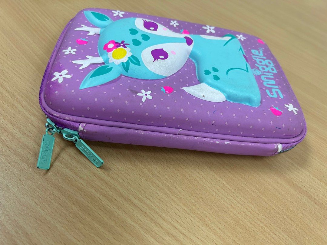 Authentic Smiggle Hardtop Pencil case (Category: Stationery & School Supplies) located in Muntinlupa City. Submitted by grateful_heart78 (Listing ID 1330198770, Image 3). Description: attached are actual photos .
