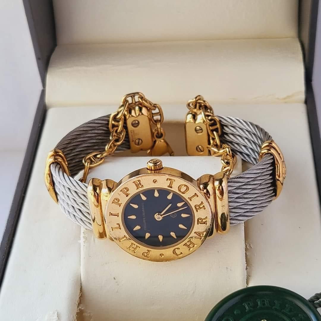 Authentic St Tropez bangle watch for women (Category: Luxury Watches) located in Quezon City. Submitted by jhaediah (Listing ID 1330328636, Image 3). Description: Authentic St Tropez bangle watch for women -Swiss Made -Quartz Movement -24mm case diameter -Small to Med wrist size -With box and green tag -Excellent Condition😍.