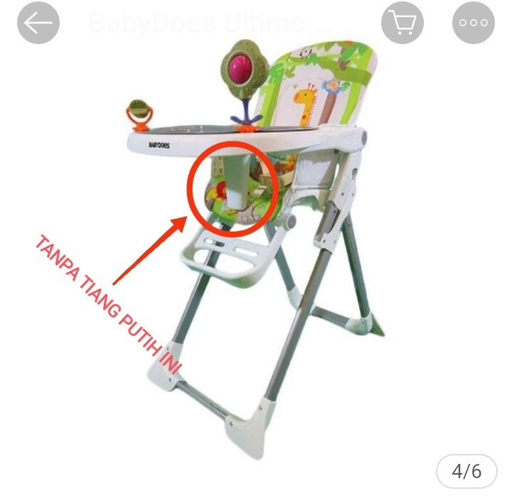 Babydoes high chair ultimo online