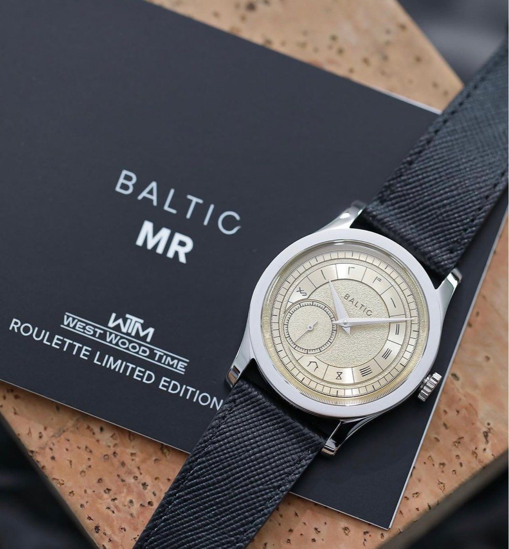 Baltic MR01 Westwood Time Roulette Limited Edition, 名牌, 手錶 Carousell