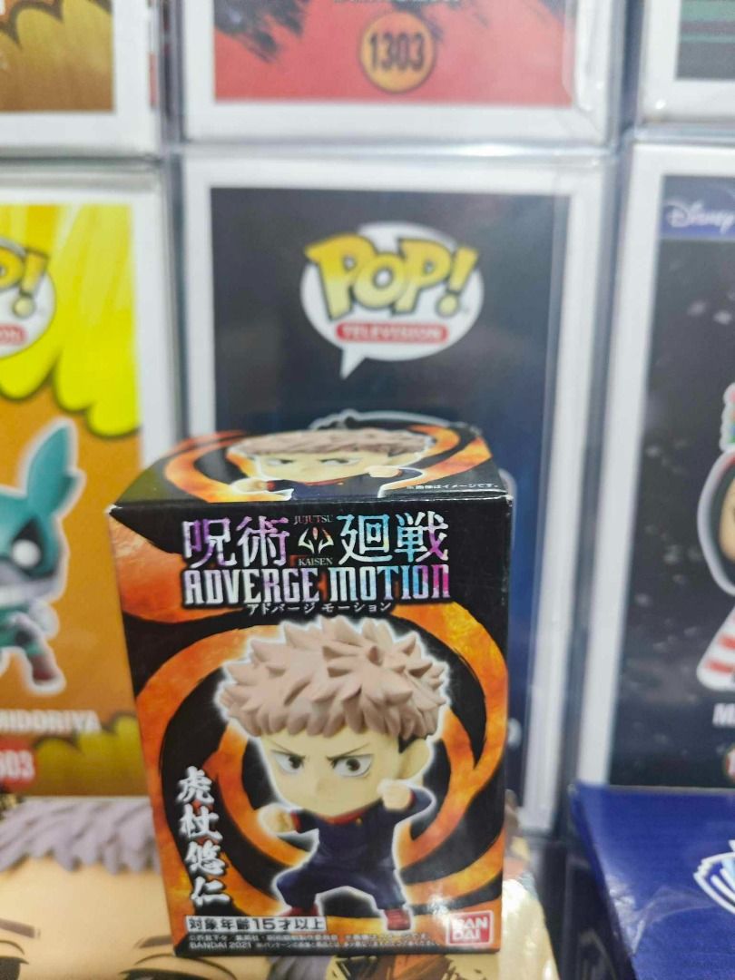 Bandai - Jujutsu Kaisen Adverge Motion (Category: Figurines & Statues) located in Taguig. Submitted by kissme934 (Listing ID 1330327561, Image 3). Description: Bandai - Jujutsu Kaisen Adverge Motion The item is brand new and factory-sealed. 100% original. 250 Each Payment thru Gcash Shipping will be shoulder by the buyer Shipping via J&T or Lalamove location: Taguig.