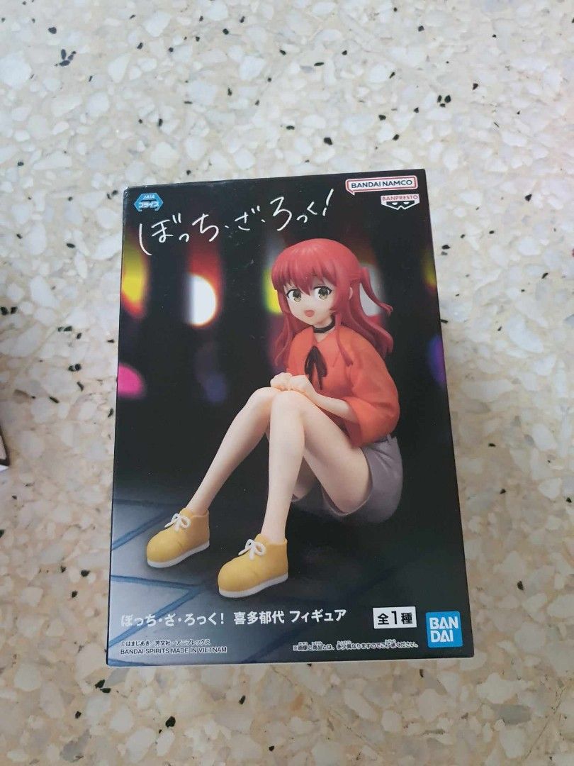 Banpresto Bocchi the Rock Kita Anime Figure Figurine Statue Kuji DXF Grandista Aniplex Artfx Kotobukiya POP Megahouse Figuarts Banpresto Furyu Taito Exq Bicute Labubu (Category: Toy Figures) located in Singapore. Submitted by chikara130 (Listing ID 1330255670, Image 1). Description: .