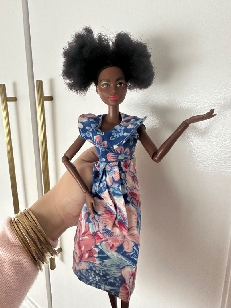 Barbie with afro puffs deals