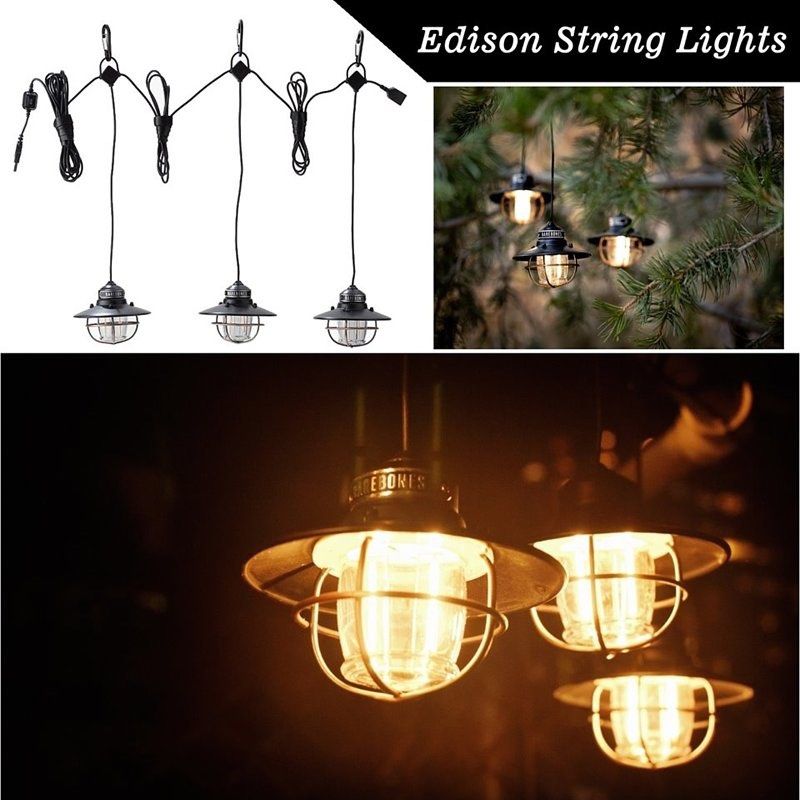 Barebones Edison String Lights (Category: Lighting) located in Singapore. Submitted by limahlim (Listing ID 1330207381, Image 2). Description: Open box to check contents. Never used. .