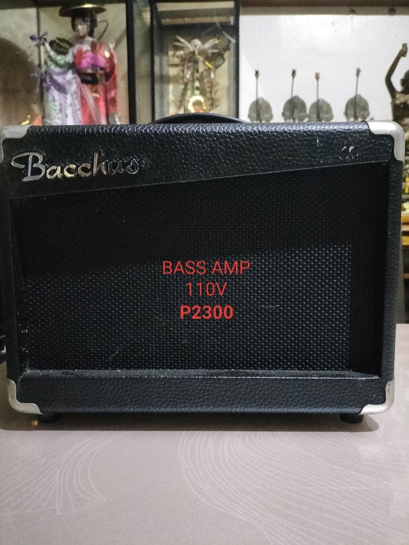 BASS AMPLIFIER BACCHUS (Category: Musical Instruments) located in Cainta. Submitted by banzvi73 (Listing ID 1330194243, Image 1). Description: 110 volts originally from Japan tested working condition.