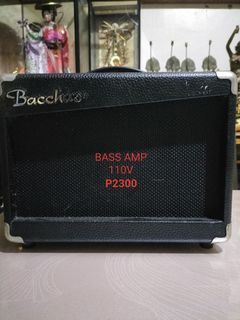 BASS AMPLIFIER BACCHUS