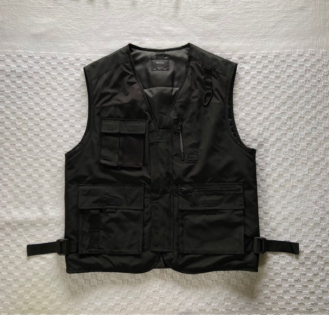 Utility vest bershka clearance