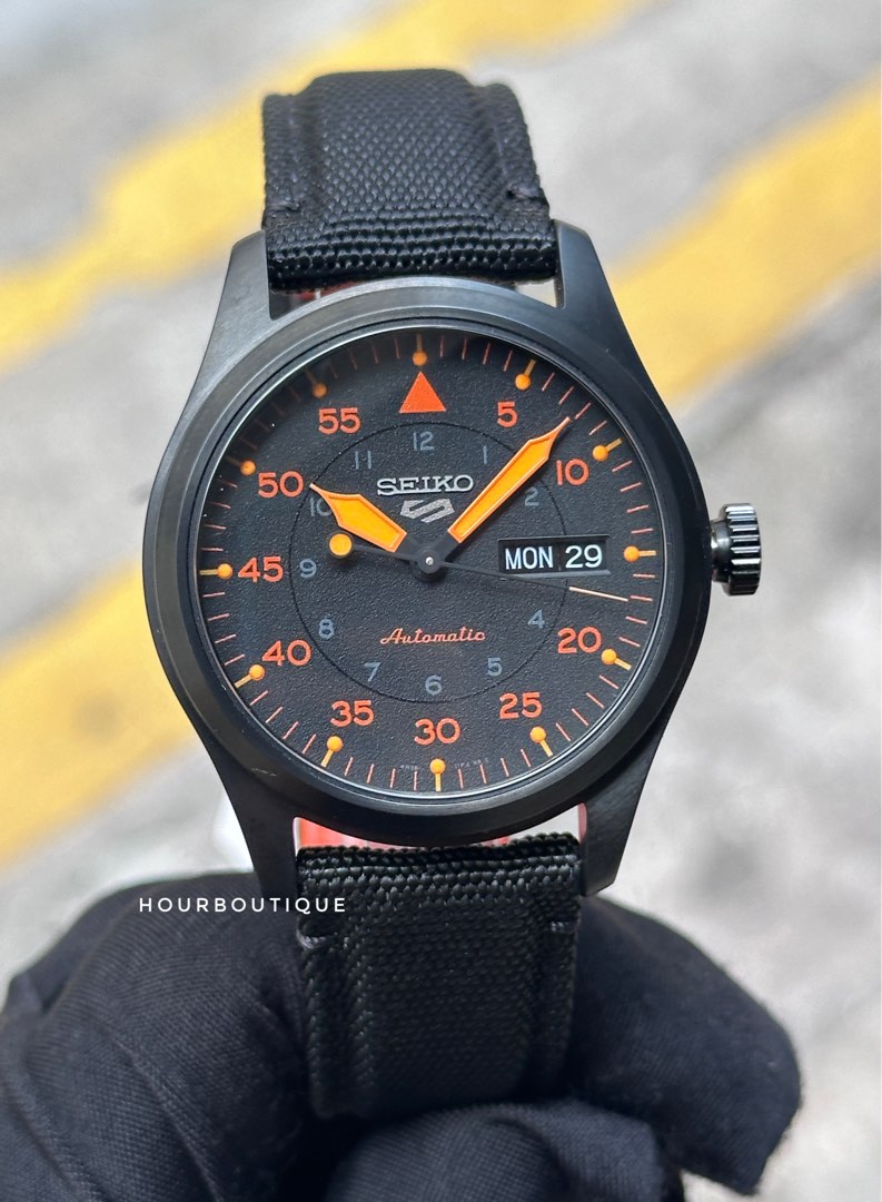 Seiko 5 pvd clearance