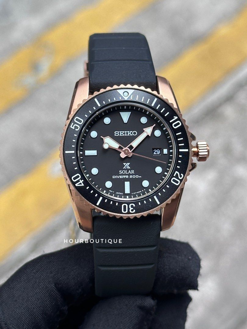 Seiko diver rose gold new arrivals