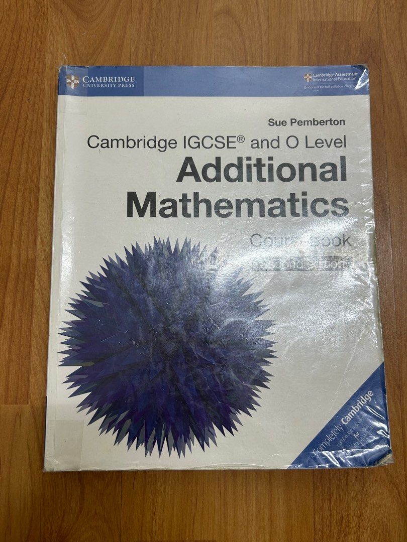Cambridge IGCSE Additional Mathematics Coursebook (2E), Hobbies & Toys ...