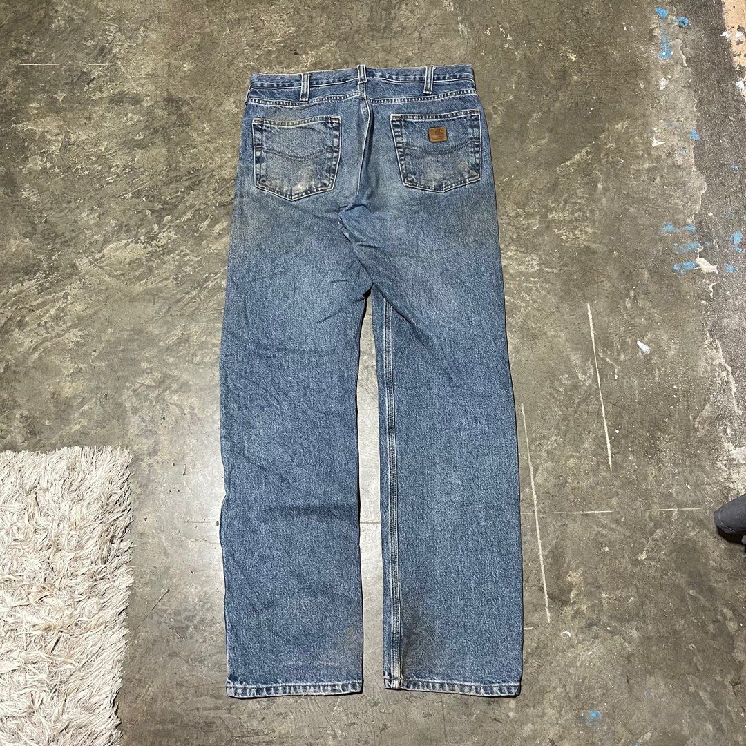 Carhartt Straight Traditional Fit Jeans Men s Fashion Bottoms Jeans on Carousell