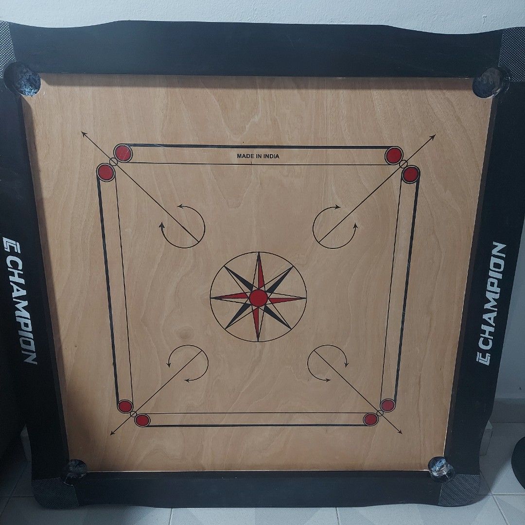 Carrom Board full size champion quality, Hobbies & Toys, Toys & Games
