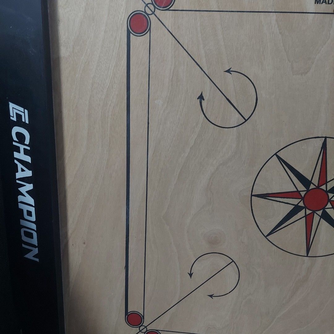 Carrom Board full size champion quality, Hobbies & Toys, Toys & Games