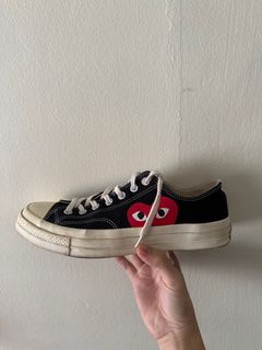 Affordable converse cdg play For Sale Sneakers Carousell Singapore