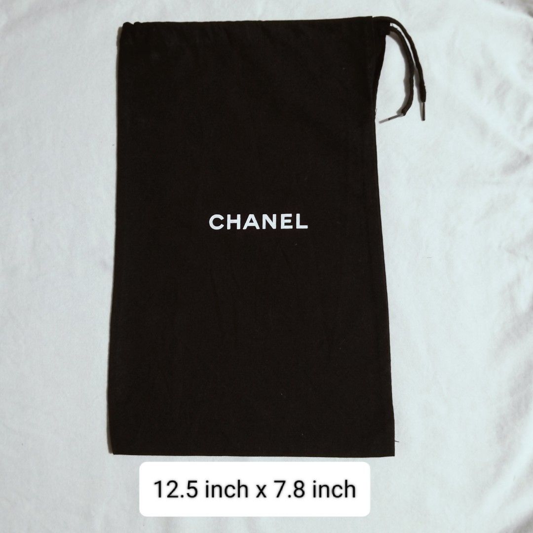 CHANEL shoe dust bag dustbag Luxury Sneakers Footwear on Carousell