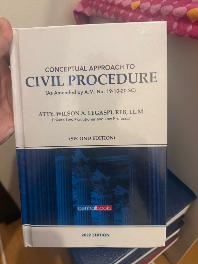 Civil Procedure Legaspi (Category: Textbooks) located in Manila. Submitted by blanknwhite (Listing ID 1330186348, Image 1). Description: .