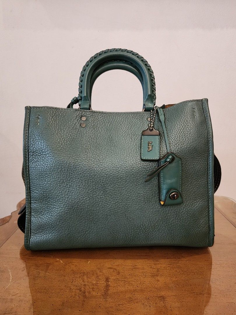 Coach Rogue 31 1st Gen w Whipstitch Handle Satchel Shoulder Bag Women s Fashion Bags Wallets Shoulder Bags on Carousell