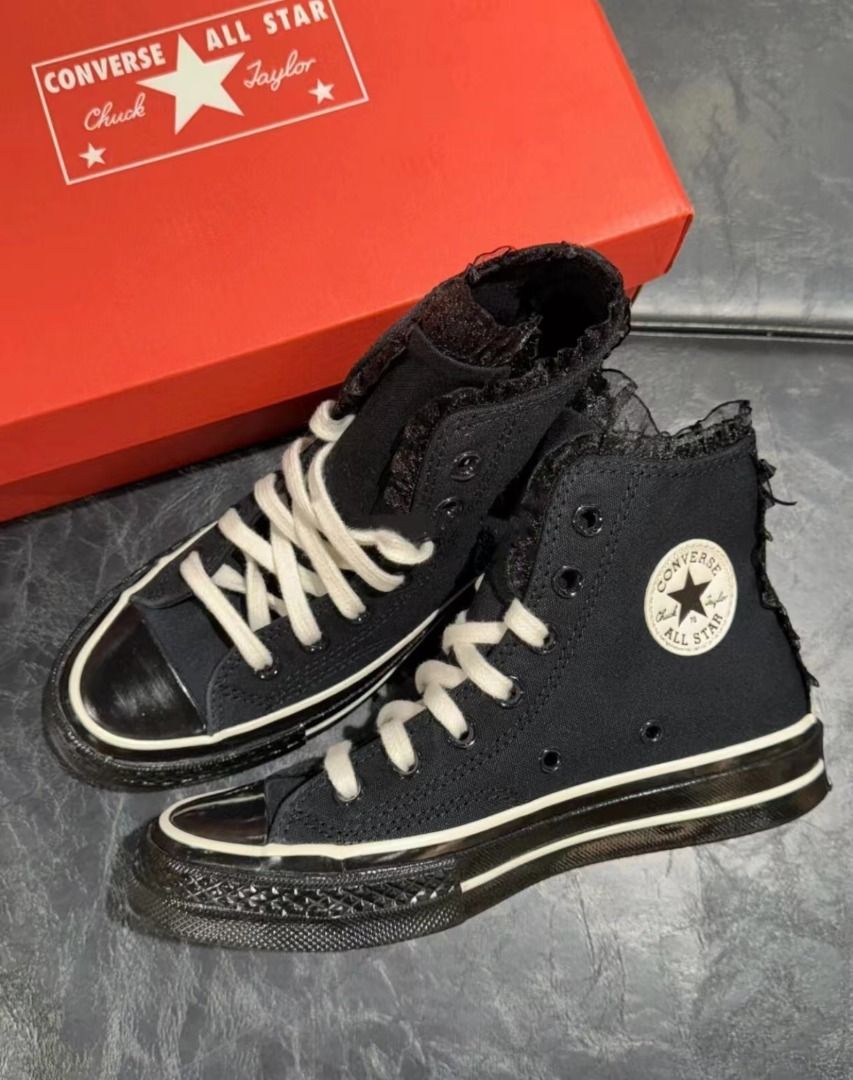 Converse with ruffles shop
