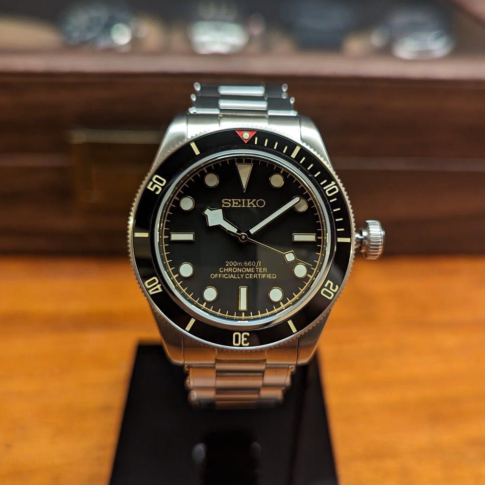 Skx007 black bay mod hot sale