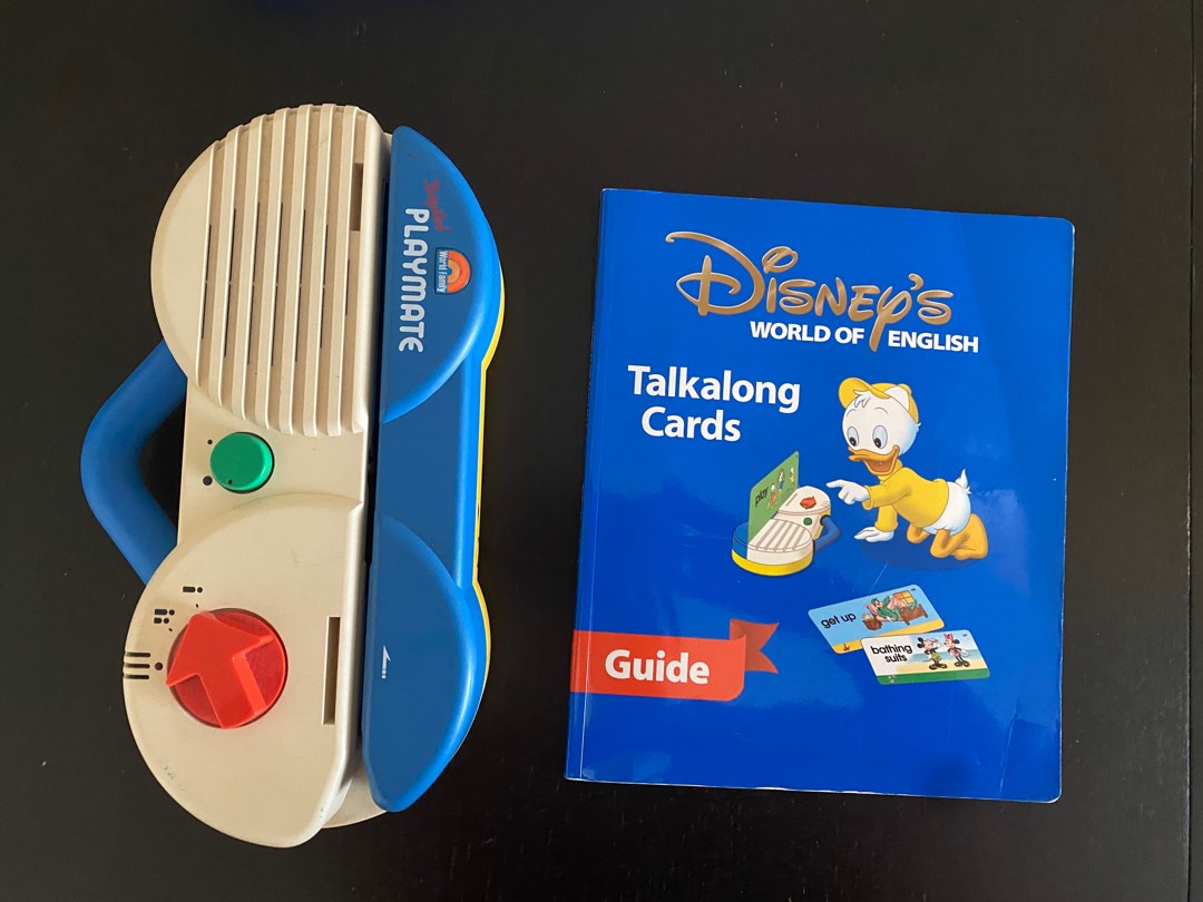 Disney World of English - 語言學習機及學習卡, 興趣及遊戲, 書