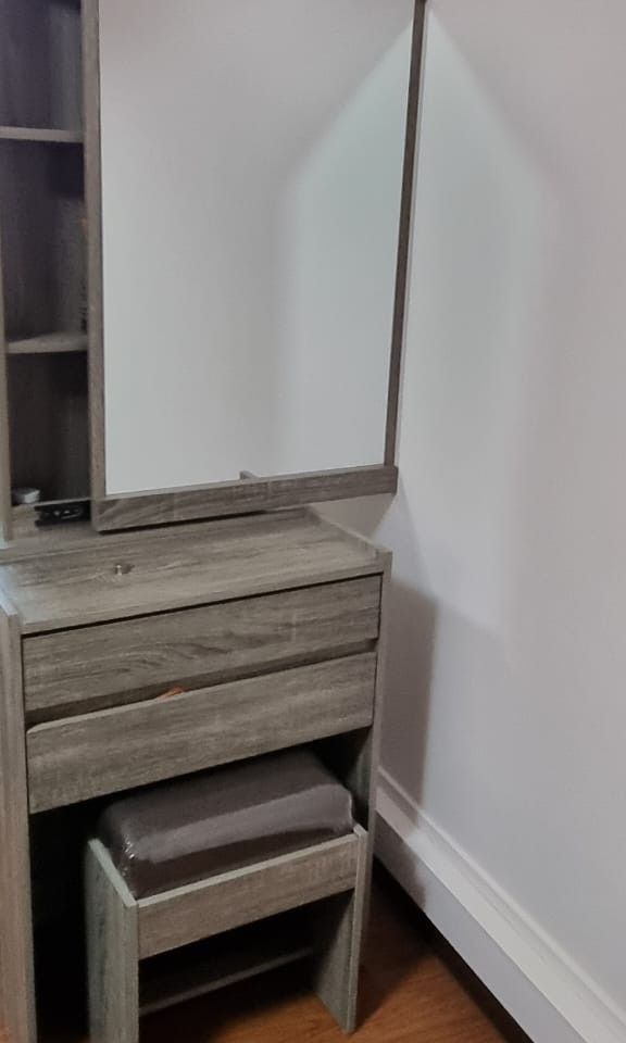 Dressing Table (Category: Other Home Furniture) located in Singapore. Submitted by brightforest_13da5b (Listing ID 1330231037, Image 1). Description: New Dressing Table. Hardly used. Plastic is still on chair. Arrange own pick up. Cash on collection or PayNow..