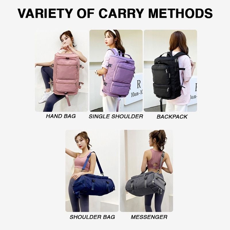 Duffel Bag Backpack/ Gym Yoga Sport Duffel Bag/ Travel Backpack/