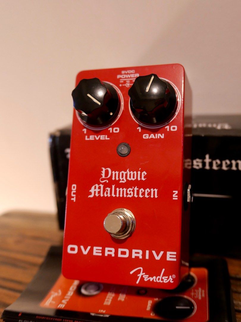 MXR Yngwie Malmsteen Overdrive Pédale Effet Guitare - Overdrive Dynamique Et Expressif