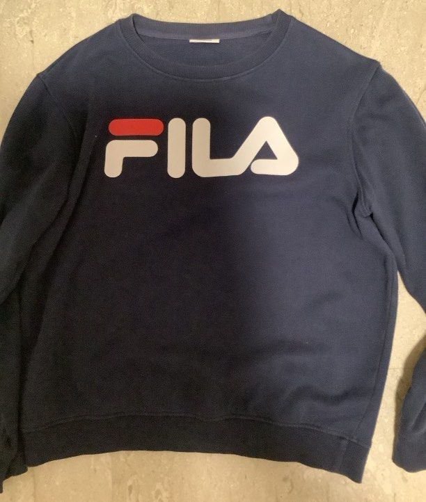 fila sweater M size Women s Fashion Coats Jackets and Outerwear on Carousell