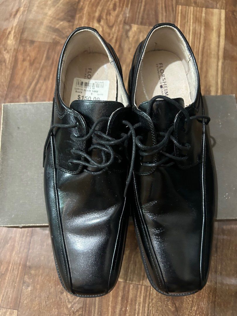 Florsheim curtis black size 9