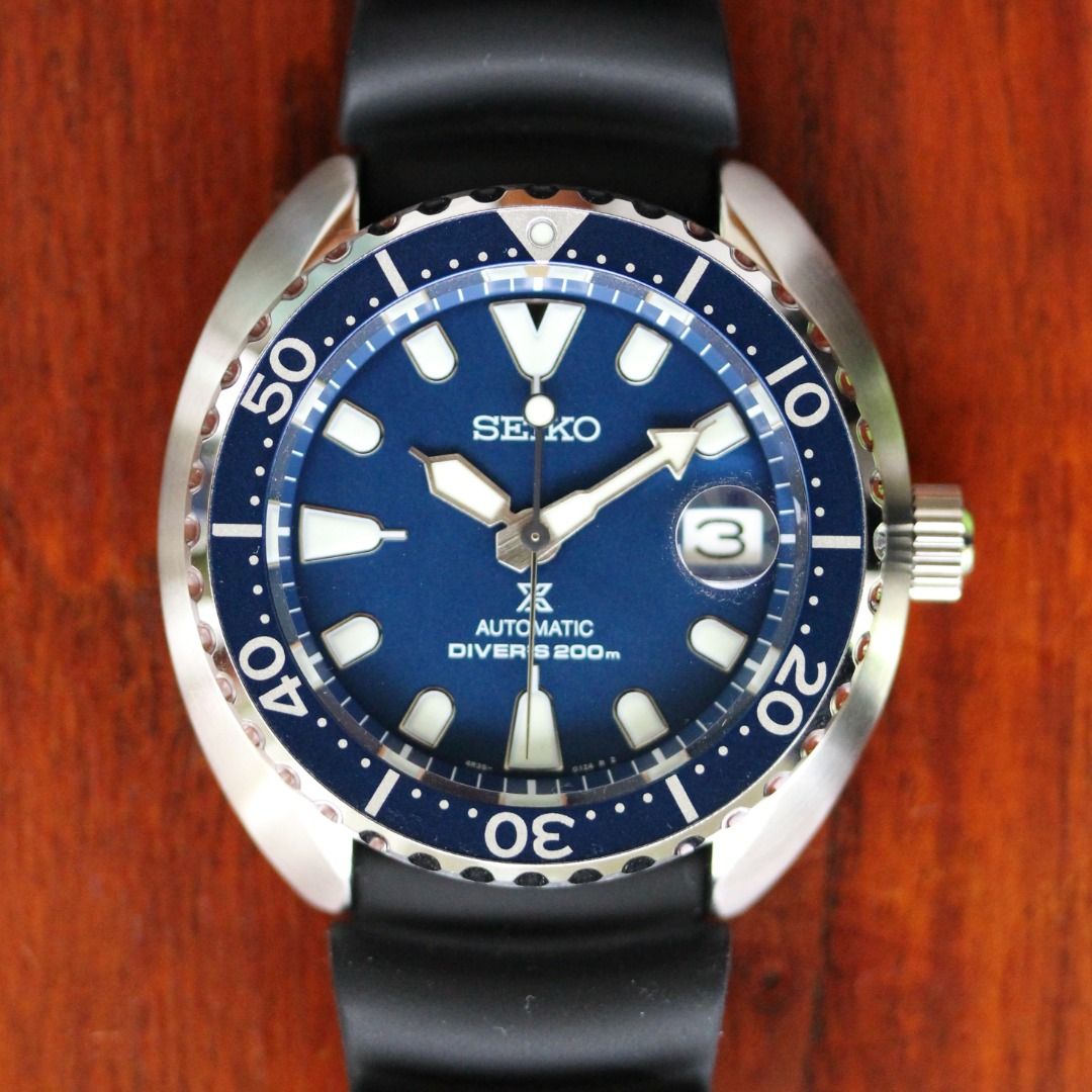 Full Set Seiko Mini Turtle SRPC39 Prospex Blue Dial 42mm Case in Excellent Condition 9.5 10 from Jul24 Men s Fashion Watches Accessories Watches on Carousell