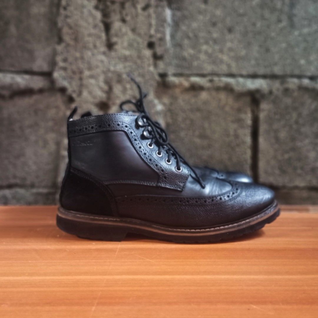 Bass wingtip boots online