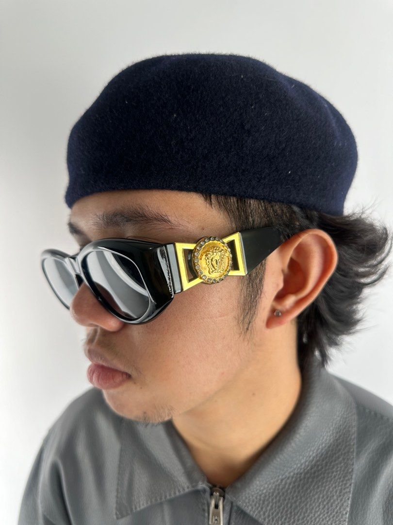 Gianni Versace Vintage Notorious Biggie Sun Glasses. Men s Fashion Watches Accessories Sunglasses Eyewear on Carousell