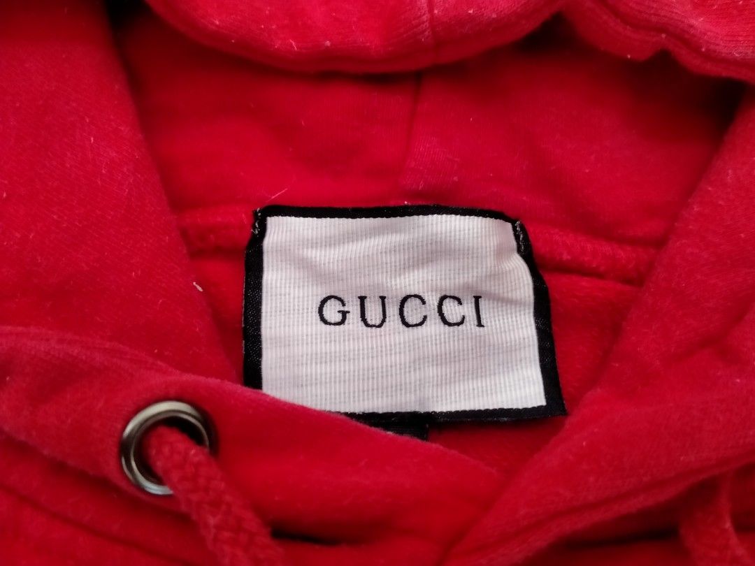 Gucci donald duck hoodie red discount
