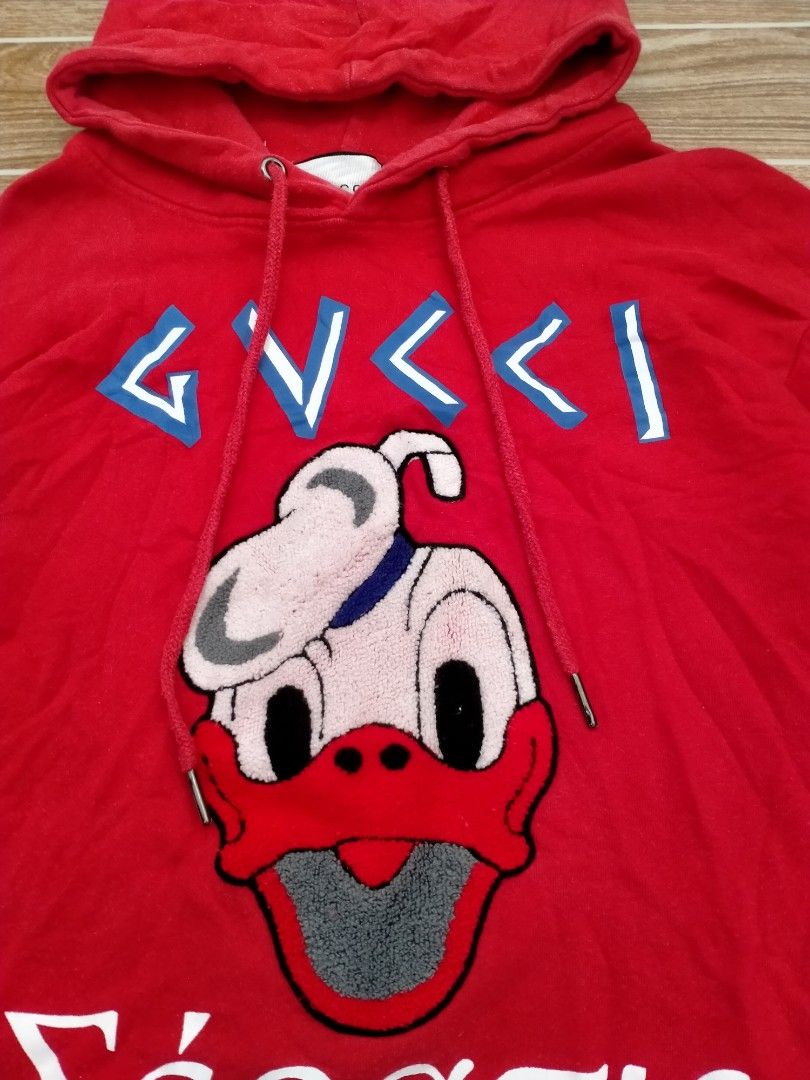 Gucci duck hoodie on sale