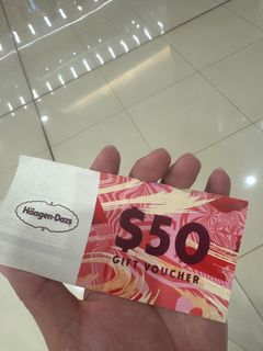 Haagen Dazs Coupon 門票＆禮券 現金券、兌換券、禮券 Carousell