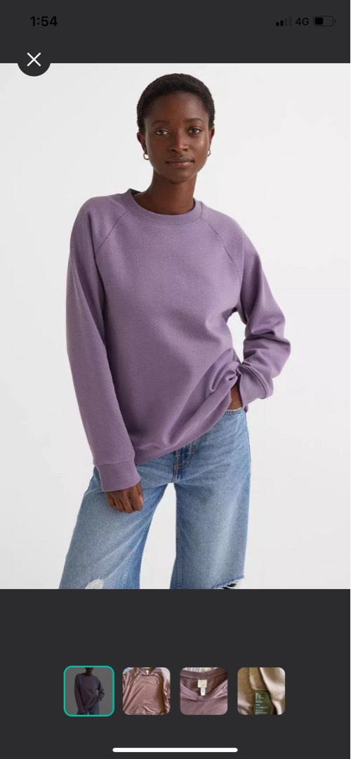 Dusty purple sweatshirt 2025
