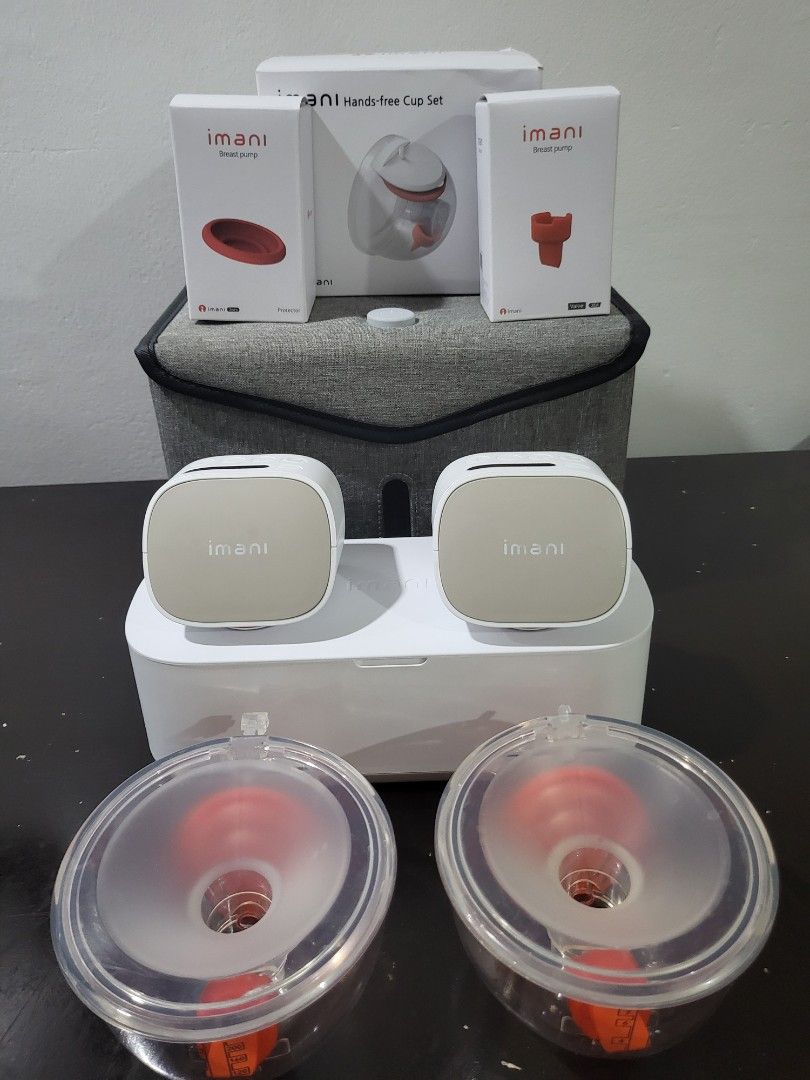 Imani i2 Plus (Complete set with sterilizer bag & add-ons) (Category: Breastfeeding & Bottle Feeding) located in Makati City. Submitted by caa888 (Listing ID 1330173064, Image 1). Description: Imani i2 Plus complete set with sterilizer bag additional silicon parts.