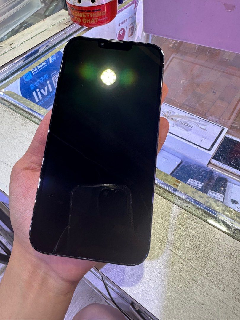 港版iPhone13ProMax 512GB 99%New Blue 83%battery（ 鴨寮街197Ak分店