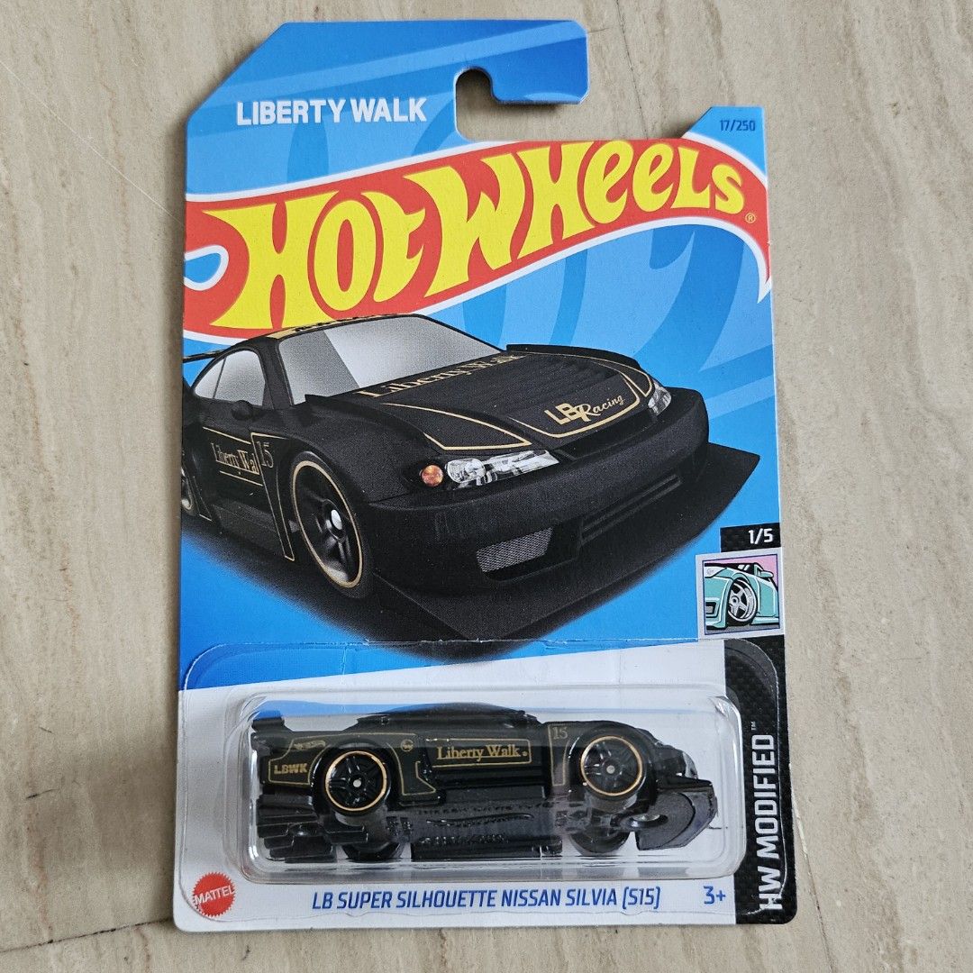 JAPAN CARD) Nissan Silvia S15 LBWK hot wheels, Hobbies & Toys
