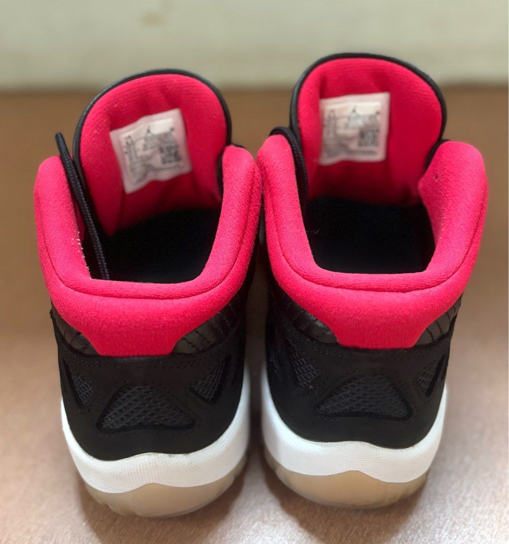 Jordan 11 IE Retro Bred (Category: Sneakers) located in Makati City. Submitted by bbongg (Listing ID 1330191434, Image 3). Description: Jordan 11 IE Retro Bred Size 8.5 Original, bought bnew at Nike Complete with box Vgood condition Price negotiable Decluttering For pick up / lalamove.