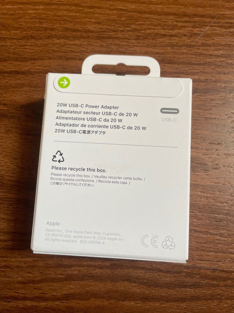 kepala charger iphone apple type c adapter 20w