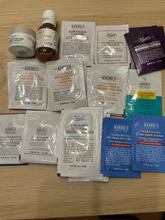 Kiehl's Rare Earth Deep Pore Cleansing Masque 亞瑪遜白泥毛孔深層清潔面膜,  calendula toner 金盞花植物精華爽膚水, cleanser face wash emulsion serum eye潔面 乳液精華 眼精華64175926952706110
