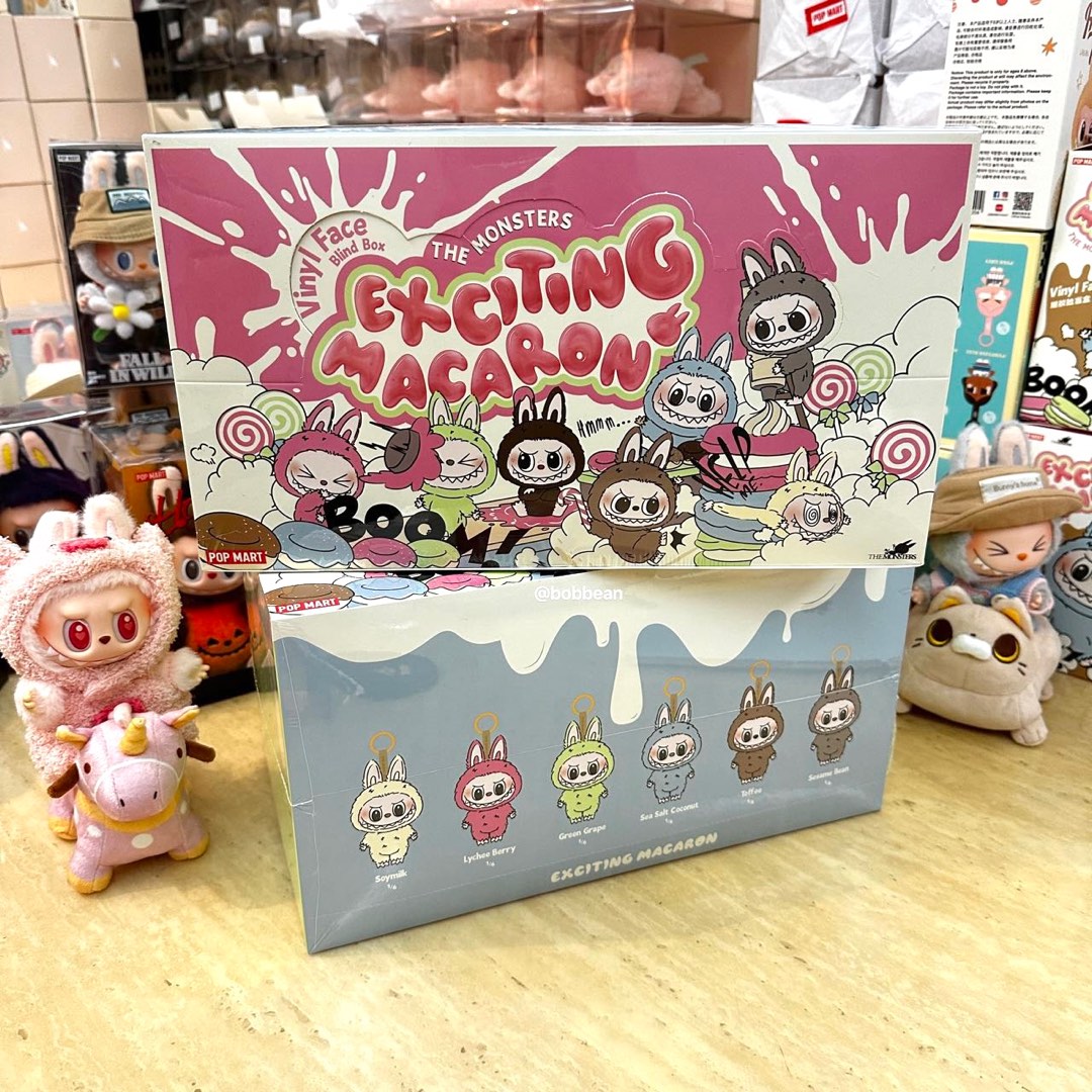 Labubu Tasty Exciting Macarons Series Set Blind Box Case V1 Hobbies Labubu Tasty Exciting Macarons 1728648855 A9b4a730