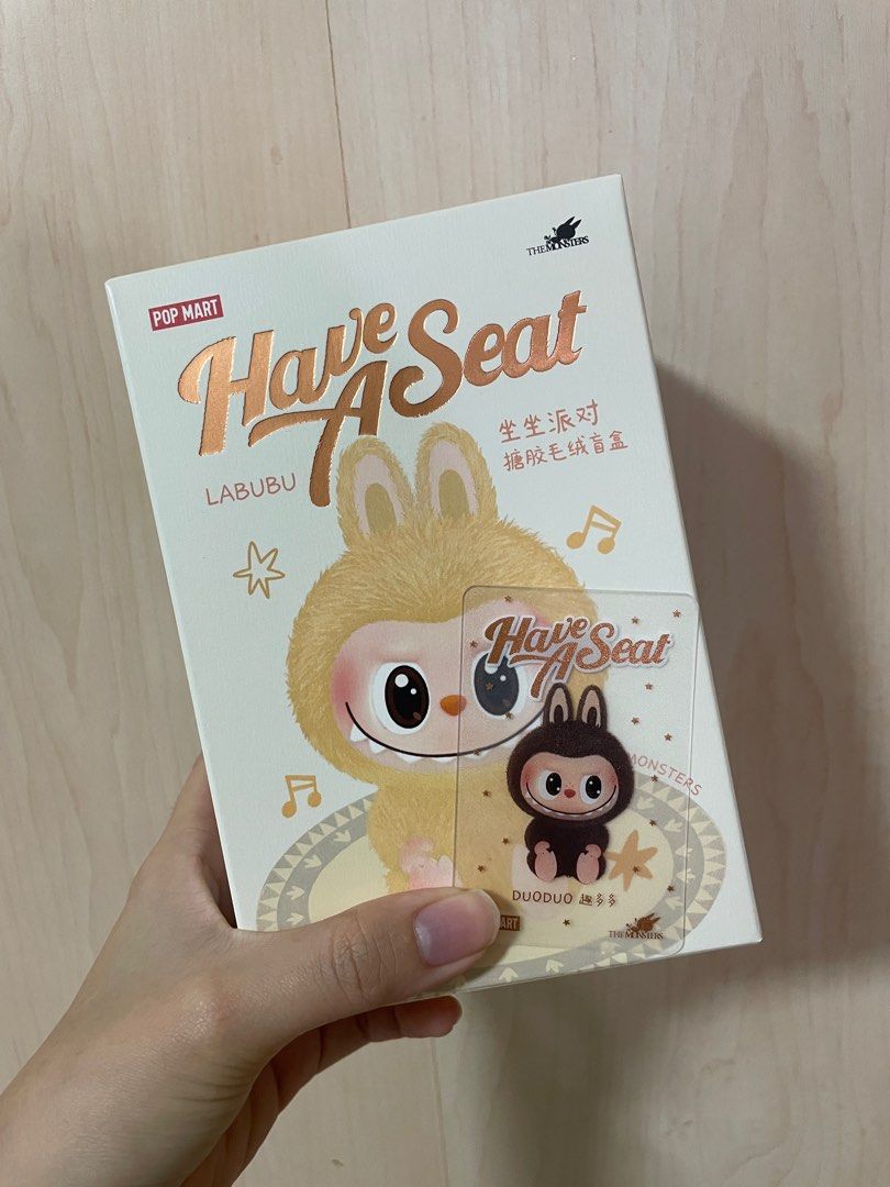 Labubu V2 Have A Seat SECRET DuoDuo 100 AUTHENTIC Hobbies Toys Memorabilia Labubu V2 Have A Seat Secret D 1728648741 86d46d03 Progressive 