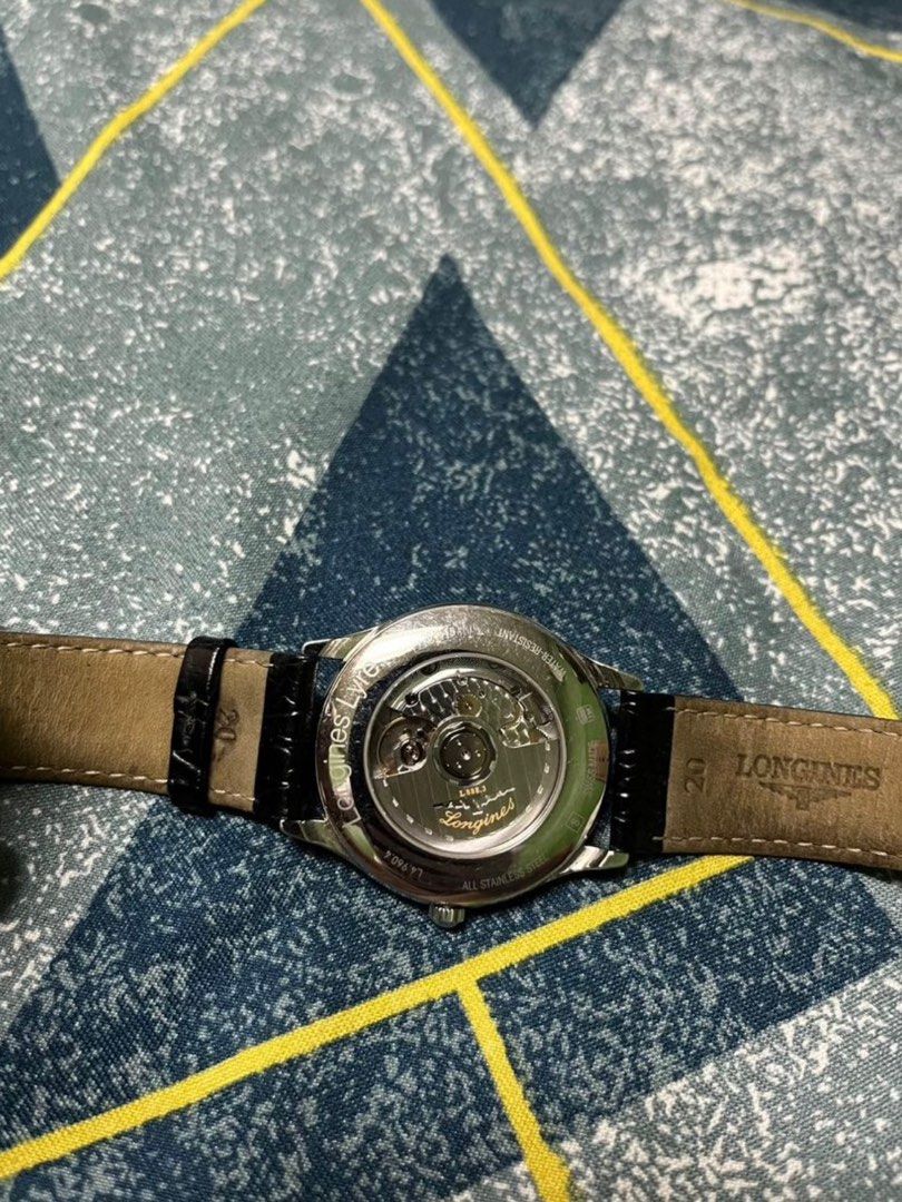 Longine Lyre Automatic (Category: Luxury Watches) located in Muntinlupa City. Submitted by aldrich1 (Listing ID 1330207249, Image 3). Description: Selling Longines Lyre Automatic 38.5mm Original black leather strap Sapphire crystal White dial, Roman hands Caliber L888.3 Watch only..