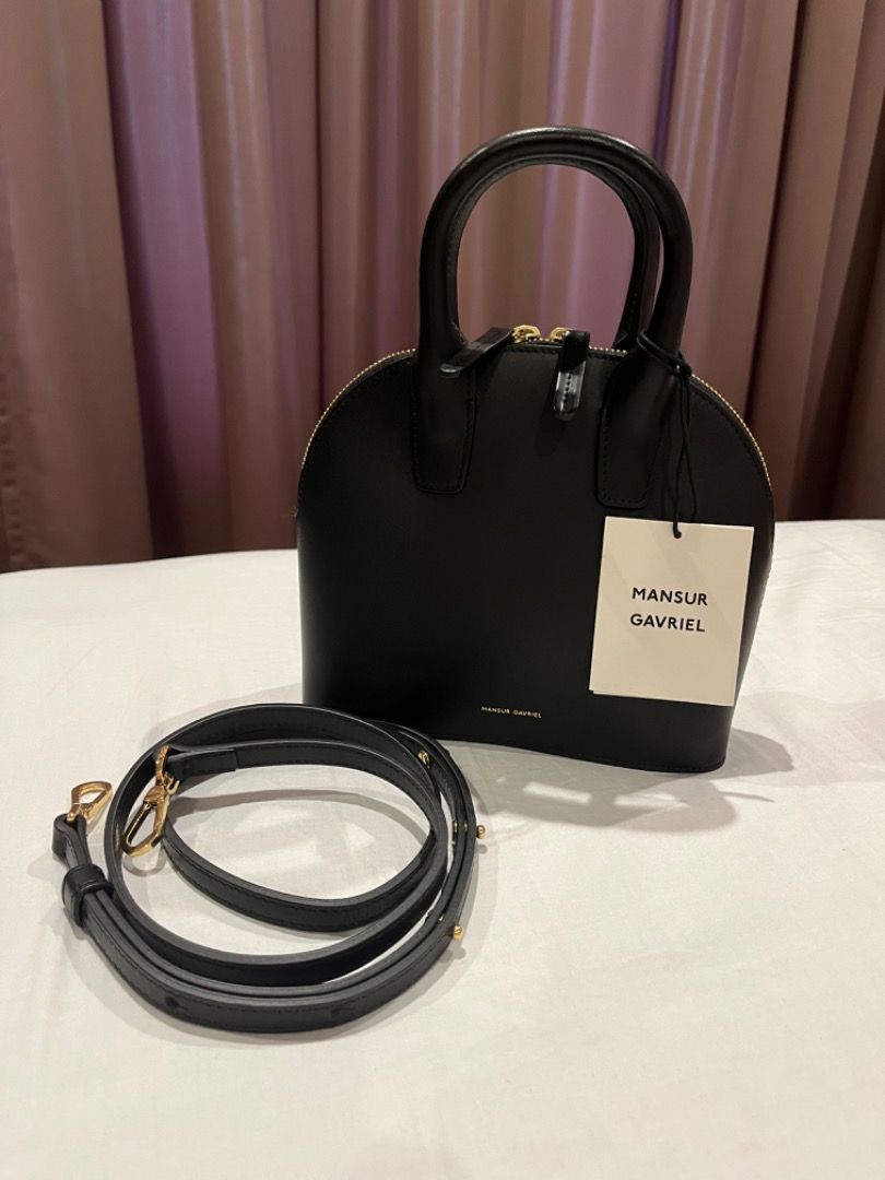 Mansur Gavriel mini top handle bag (Category: Luxury Bags & Wallets) located in Quezon City. Submitted by ceecee168 (Listing ID 1330206350, Image 1). Description: brand new kept unused with box, dustbag, reciept.