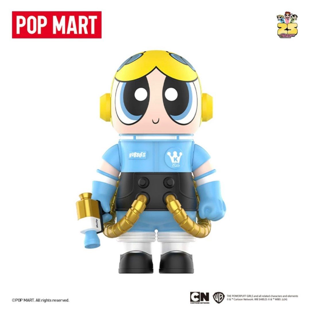 Mega space Molly 400% + 100% powerpuff girls - bubbles, Hobbies 